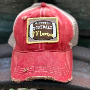 Judith March Football Mama Trucker Hat